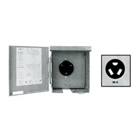 30 AMP Power Outlet Box - Parallax U013P