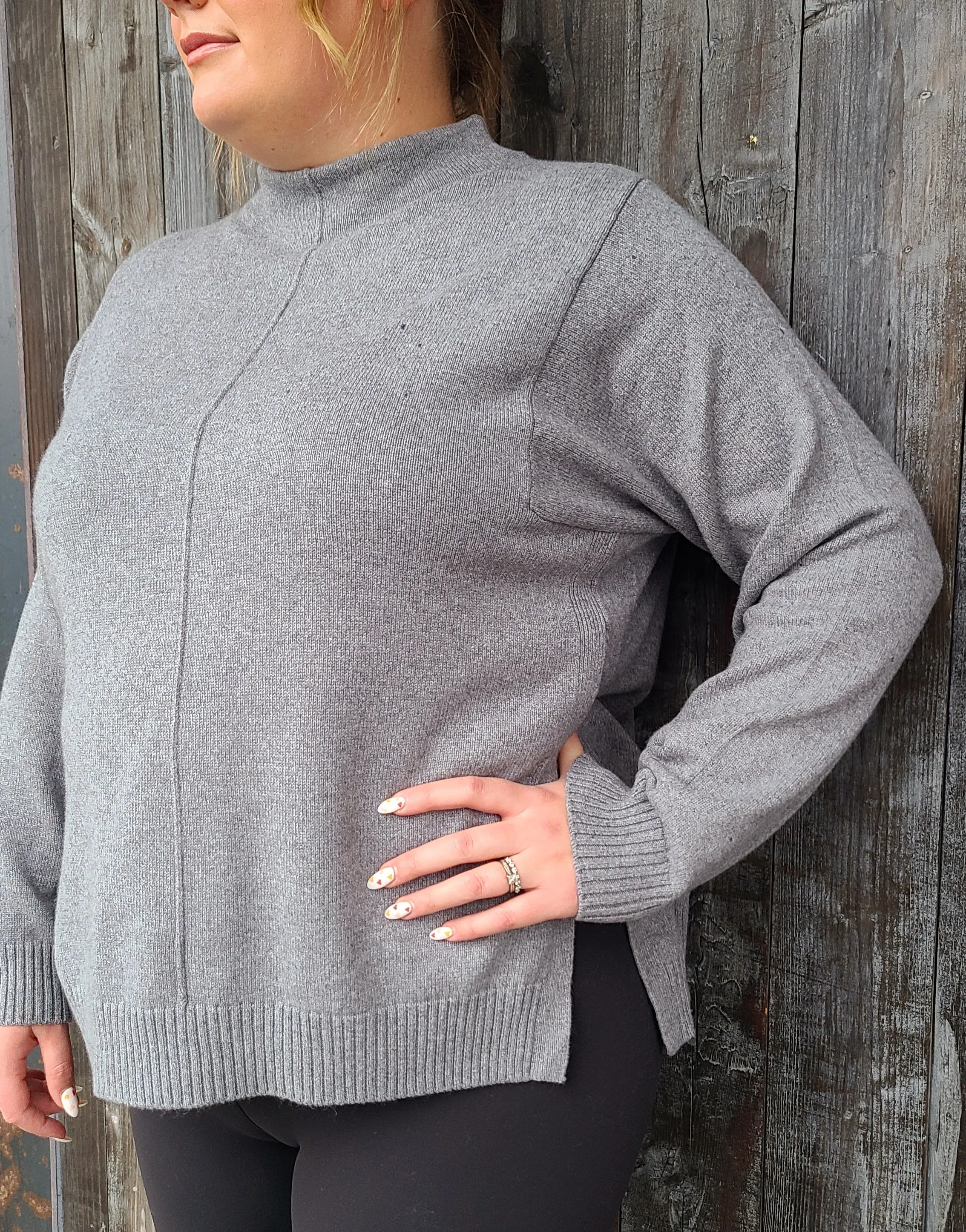 79004 Grey Pullover