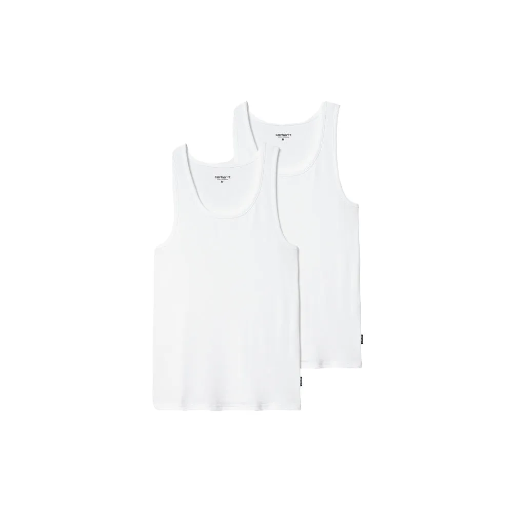 A-Shirt Vest (White/White)