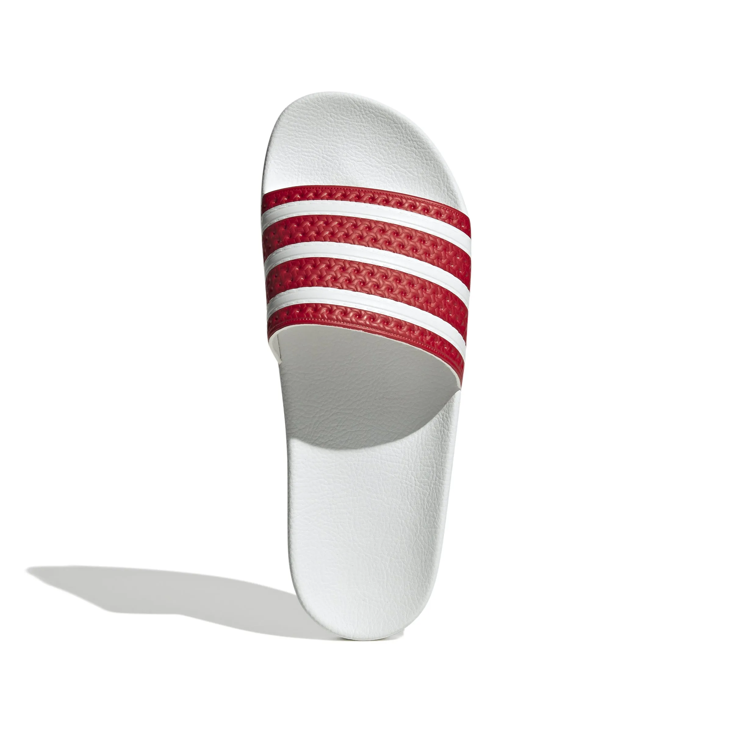 adidas Adilette Scarlet / White / White