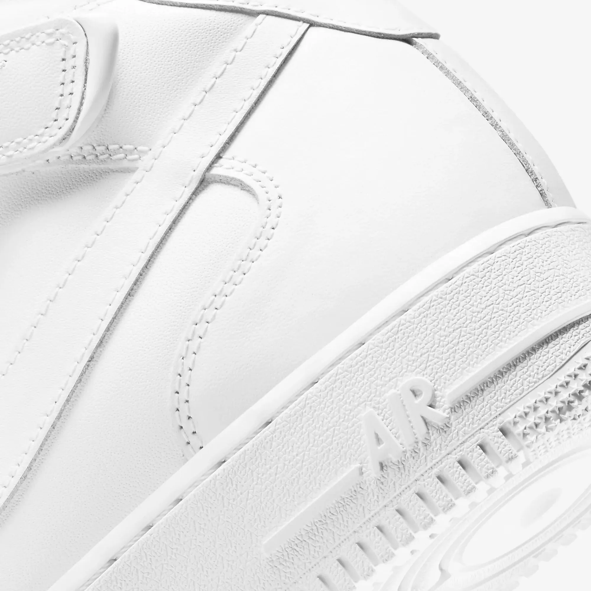 AIR FORCE 1 MID '07 'WHITE/WHITE'