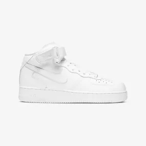 AIR FORCE 1 MID '07 'WHITE/WHITE'