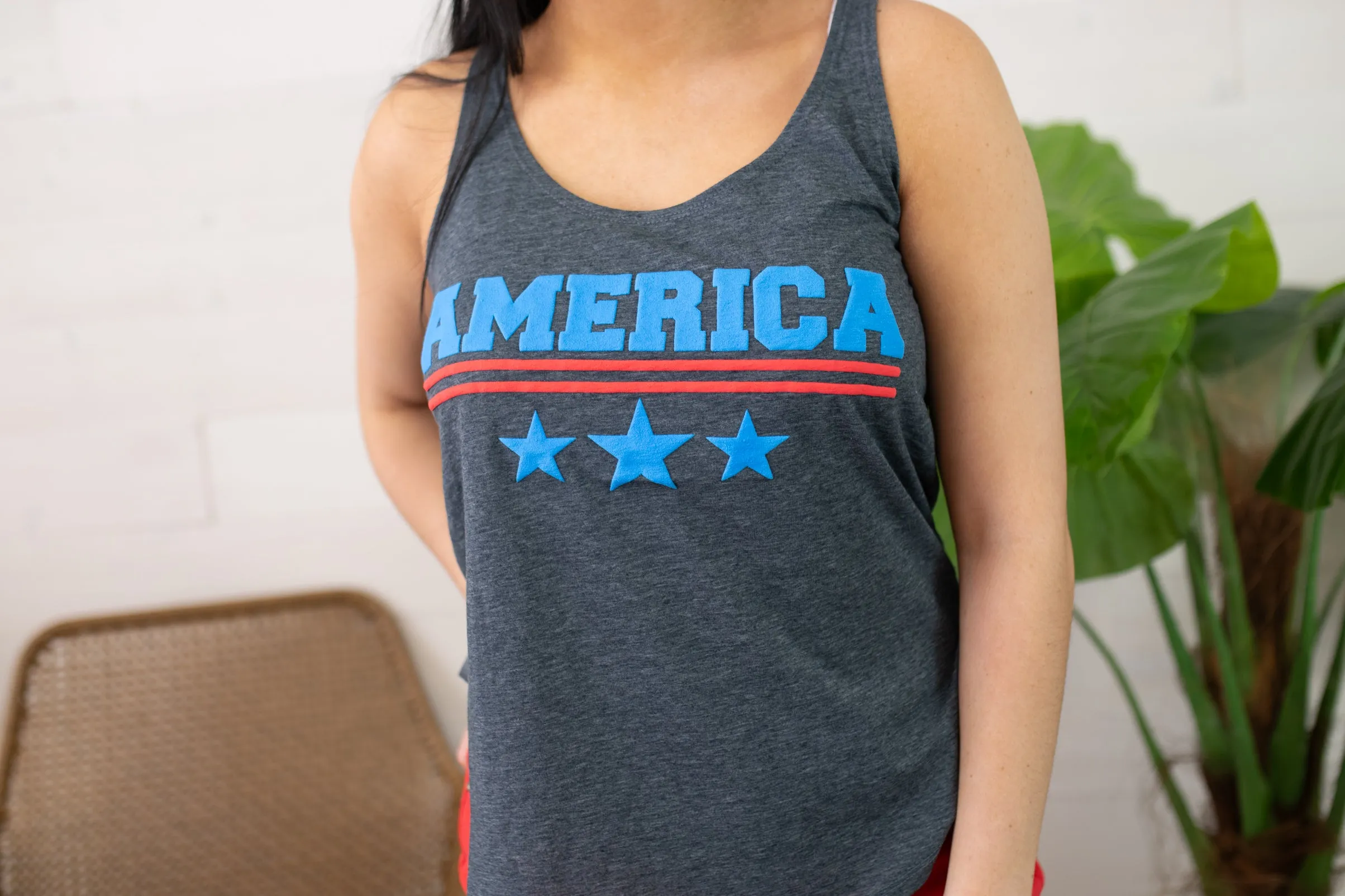 America Grey Tank