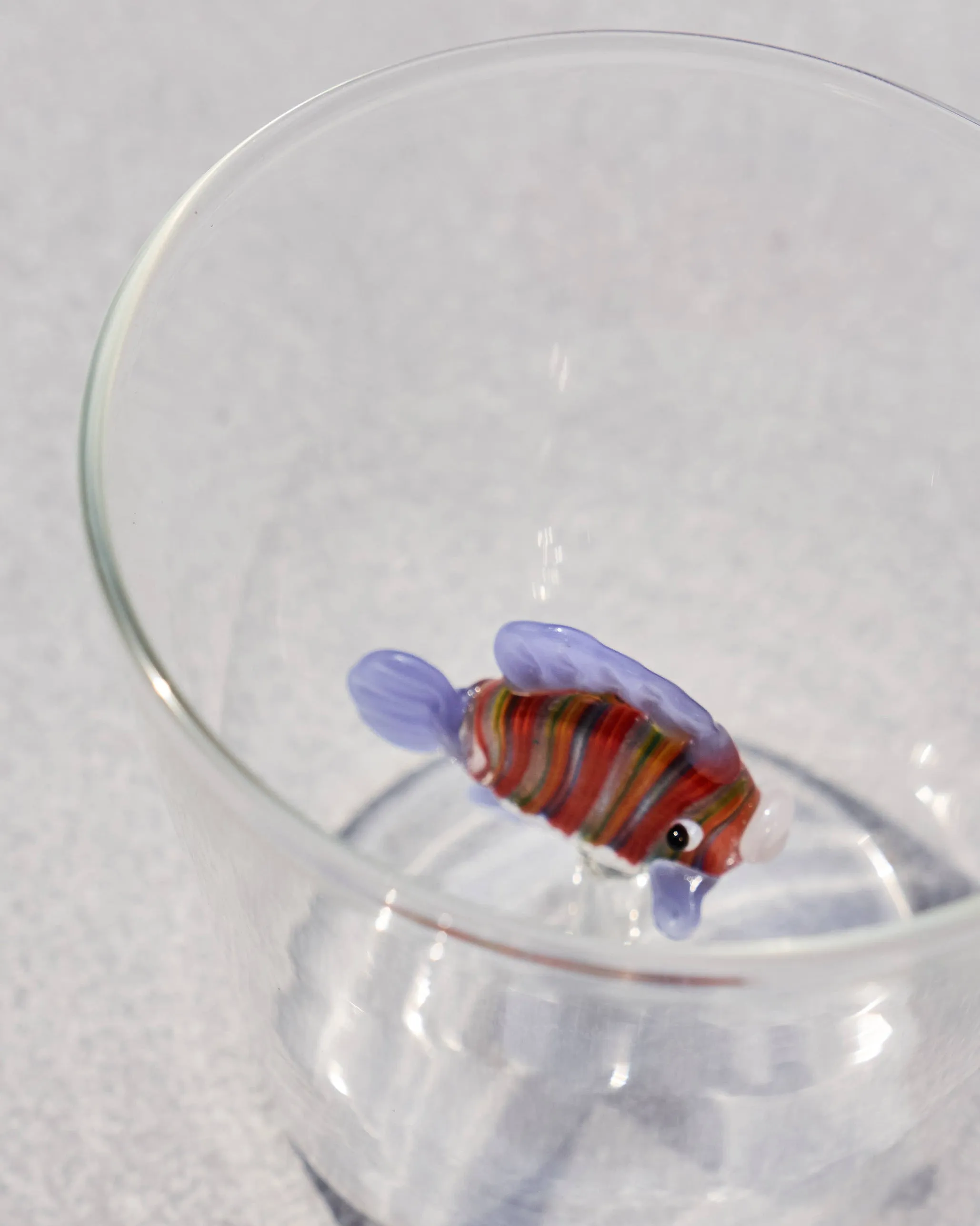 Angelfish Glass - Blue