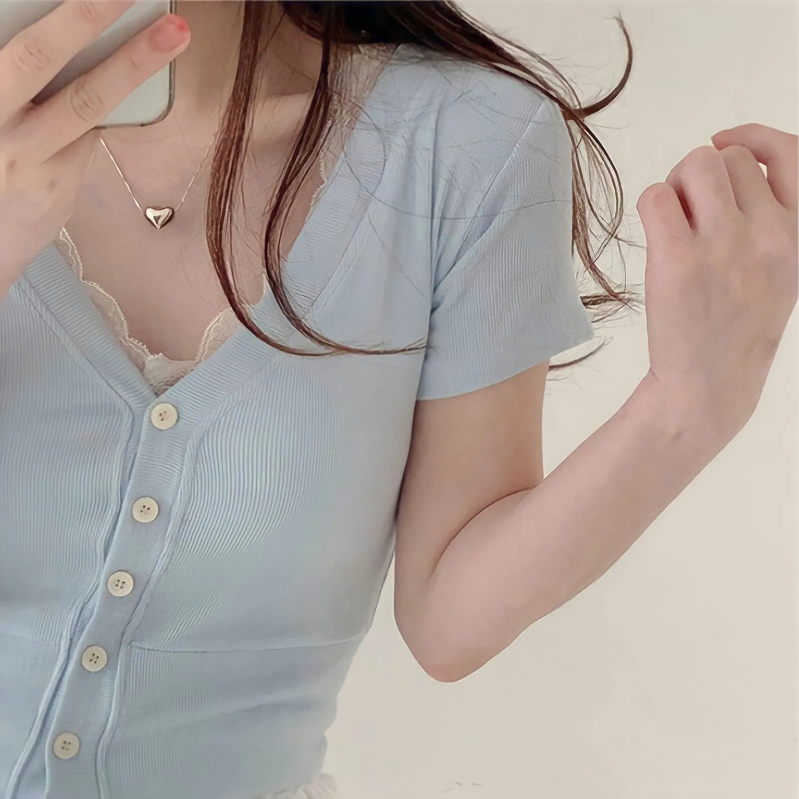 Baby Blue Top