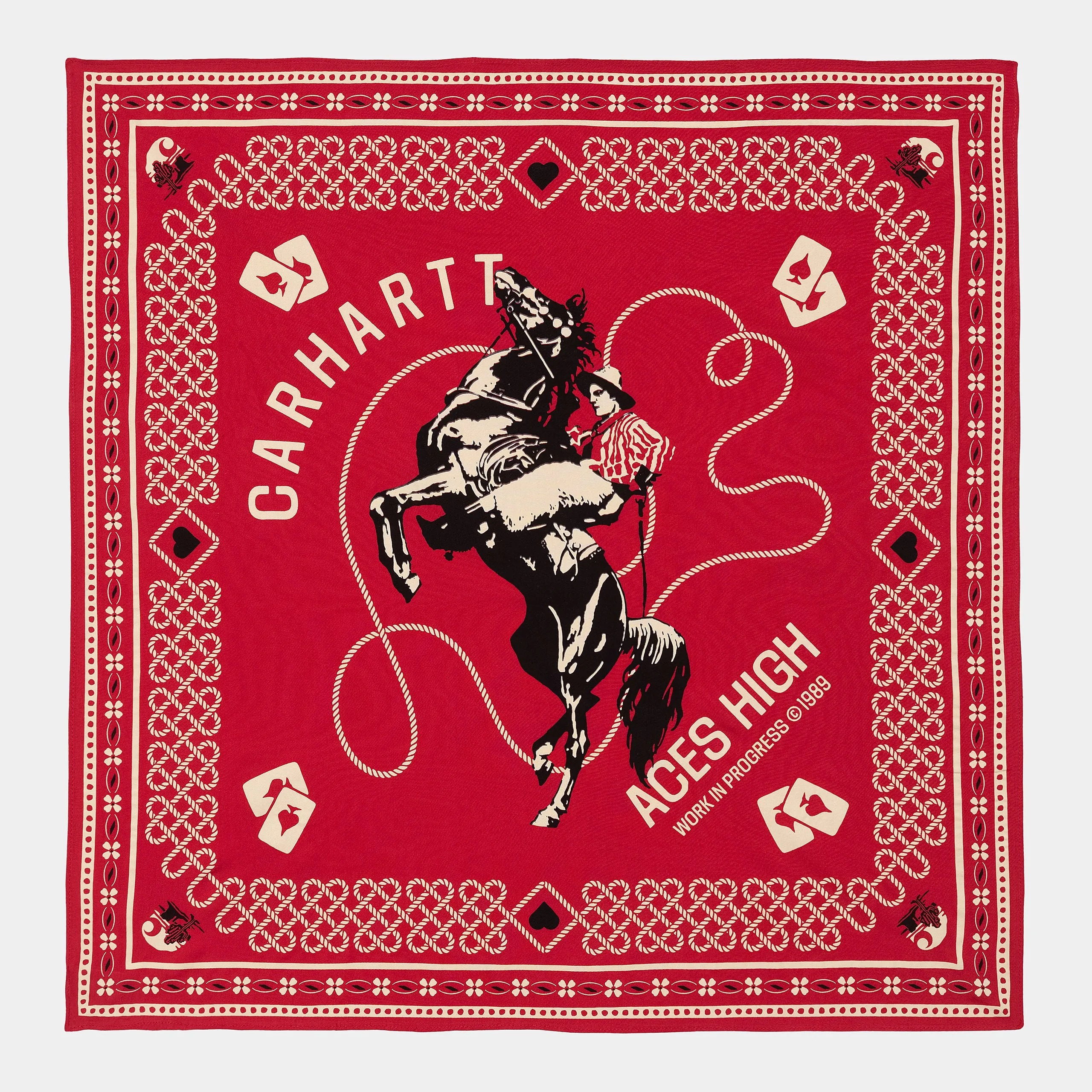 Big Buck Bandana -red