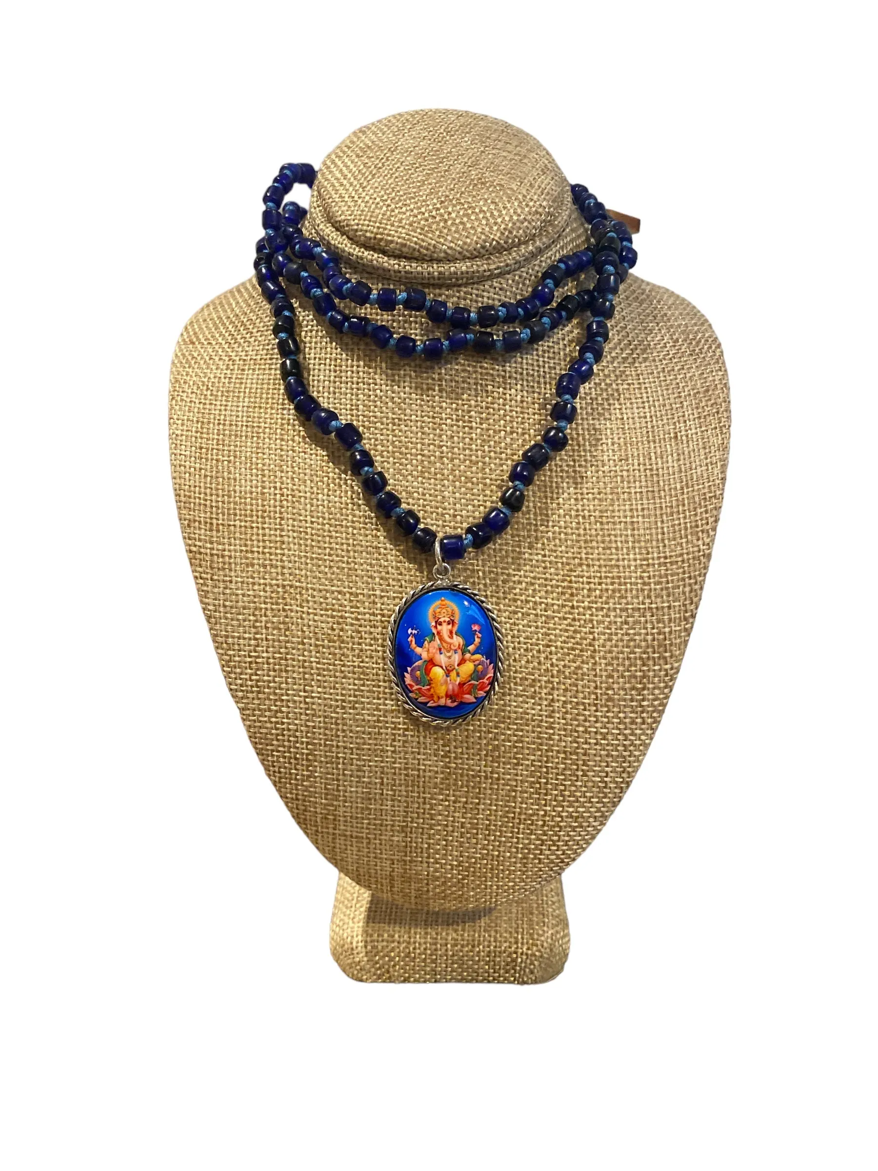 Blue Buddha Necklaces