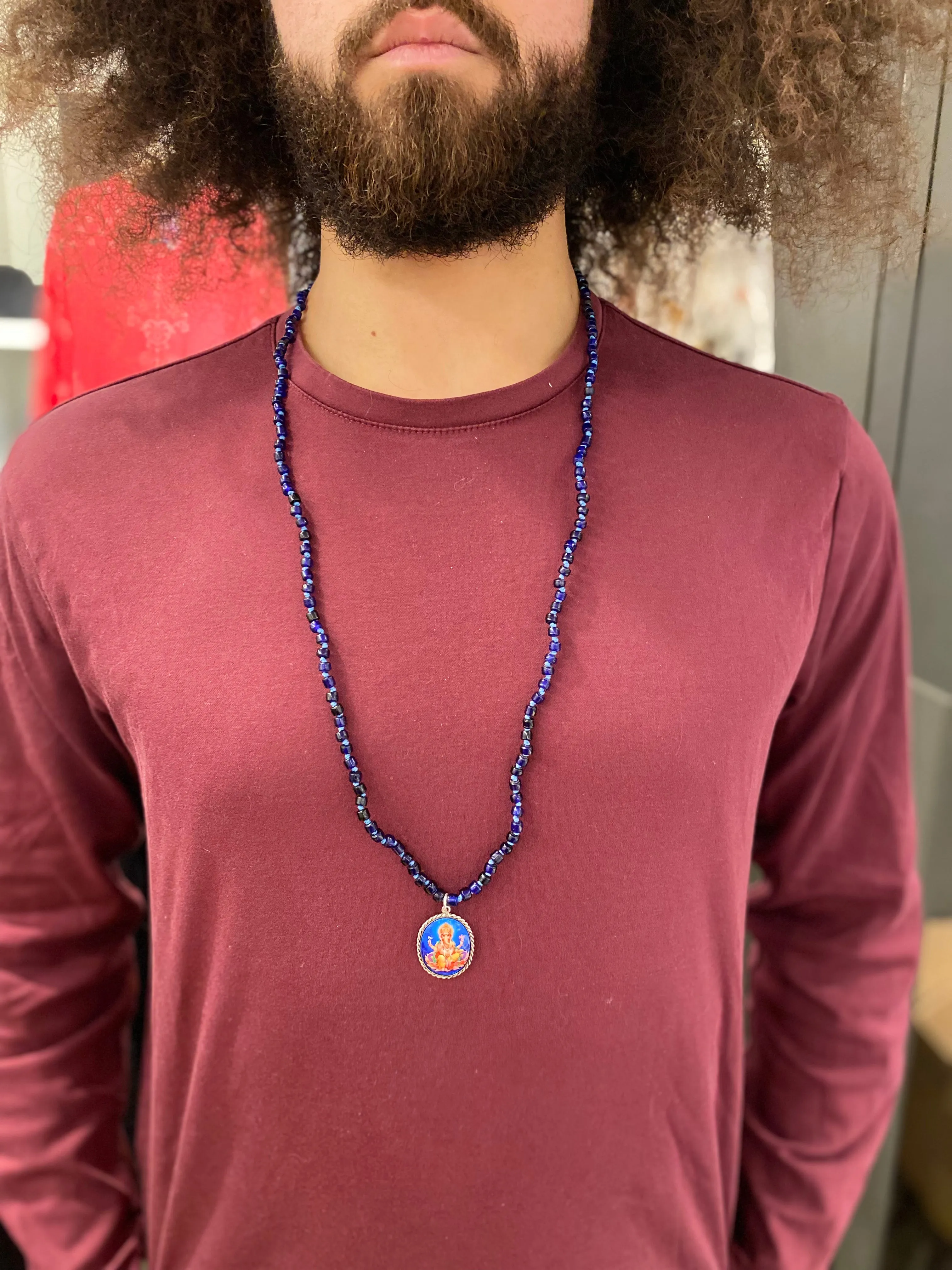 Blue Buddha Necklaces