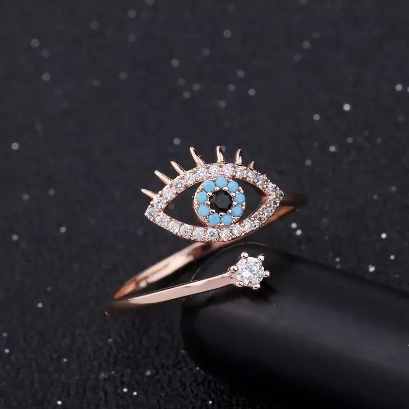 Blue Eye Ring