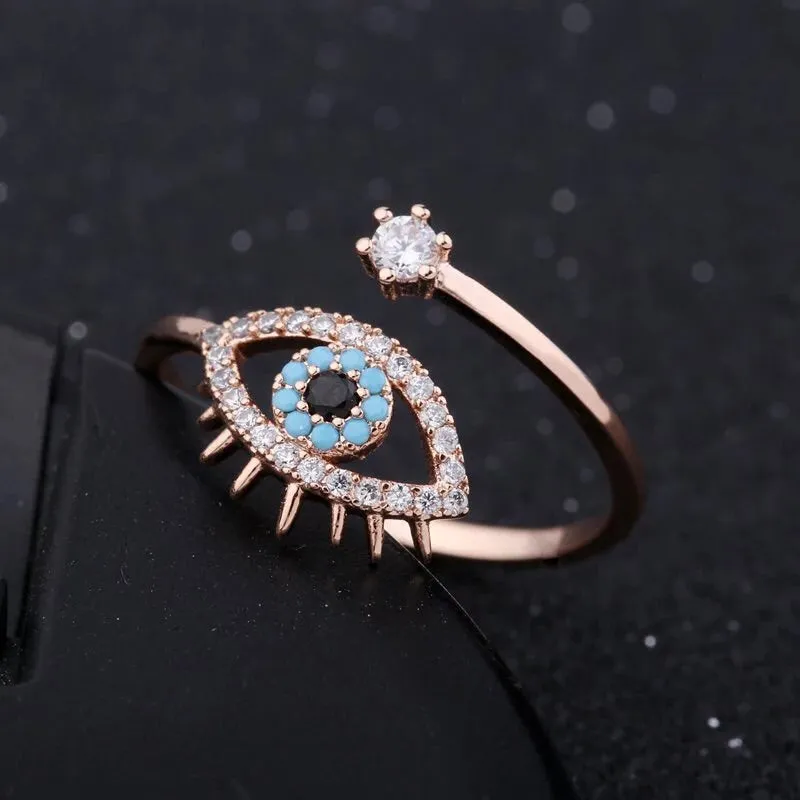 Blue Eye Ring