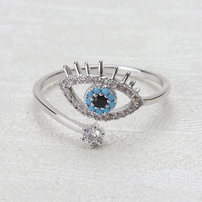 Blue Eye Ring