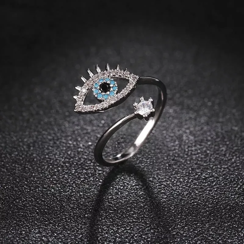 Blue Eye Ring