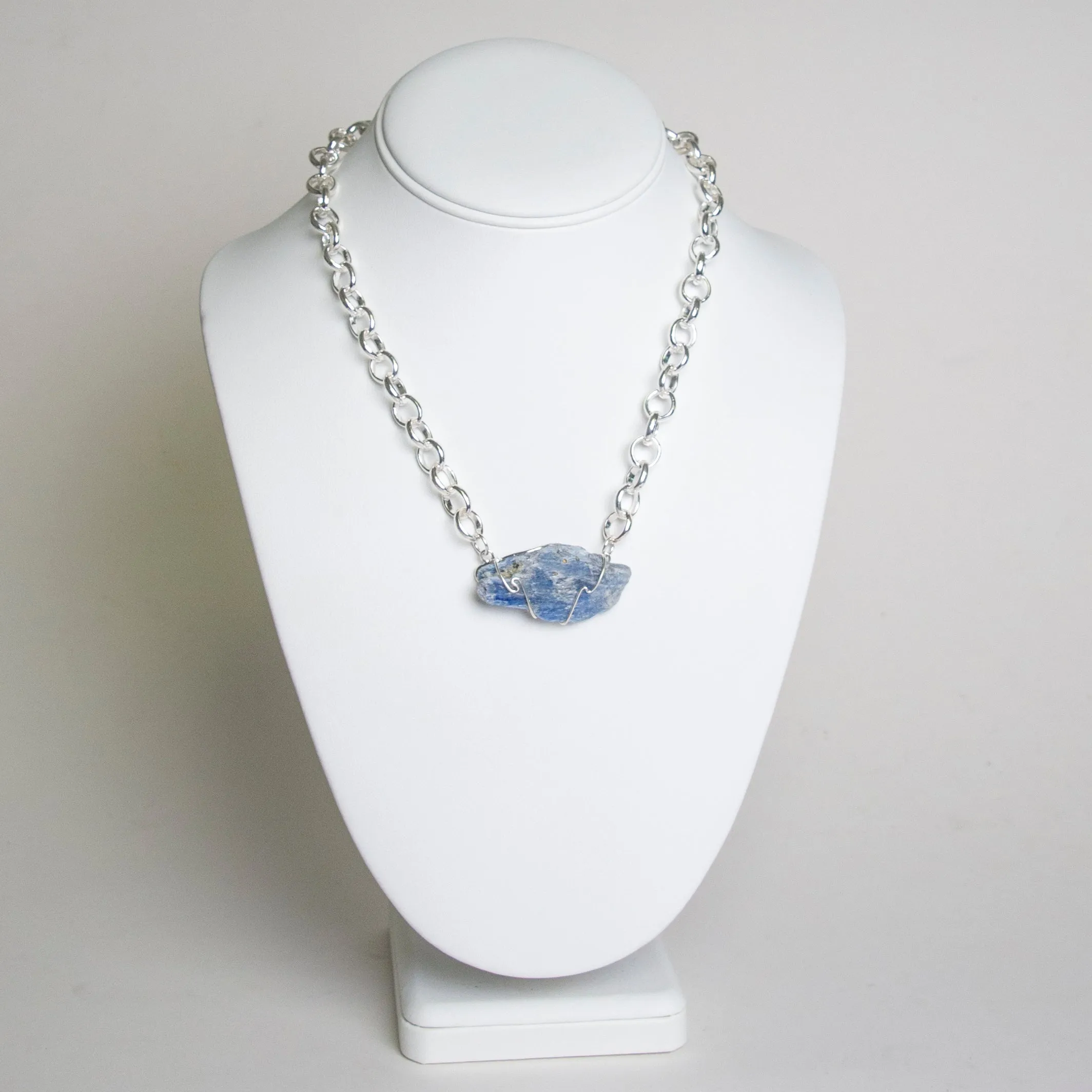 Blue Kyanite Necklace