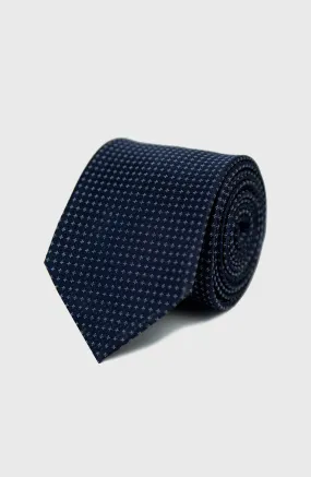 Blue Patterned Tie