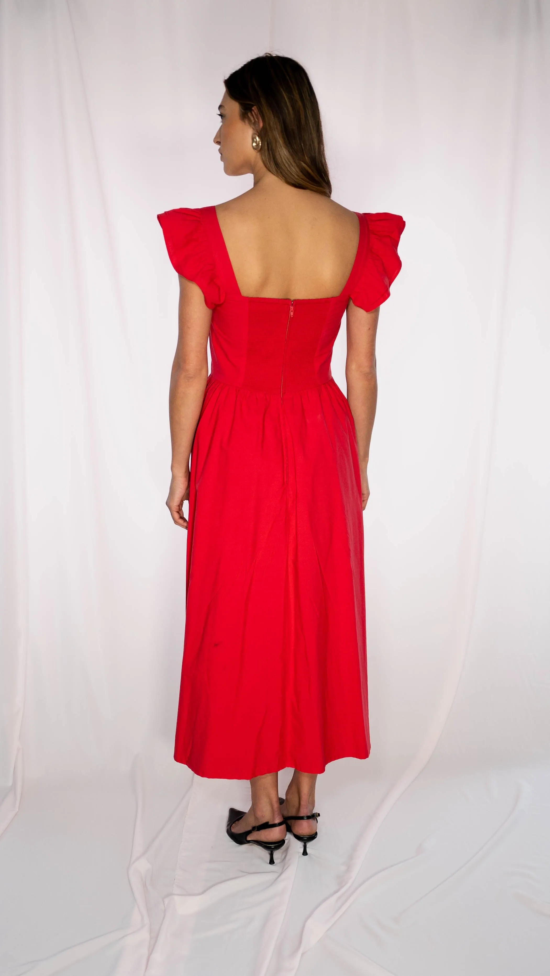 Briar Red Dress