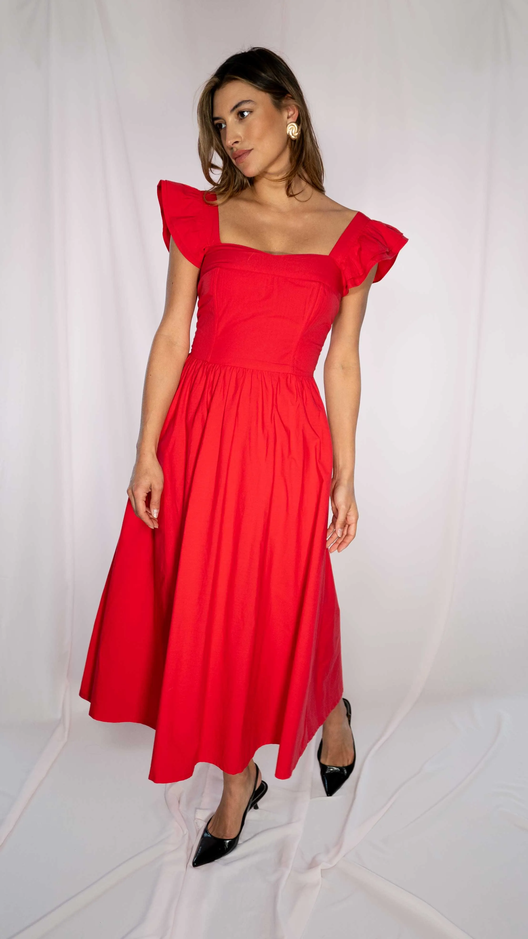 Briar Red Dress