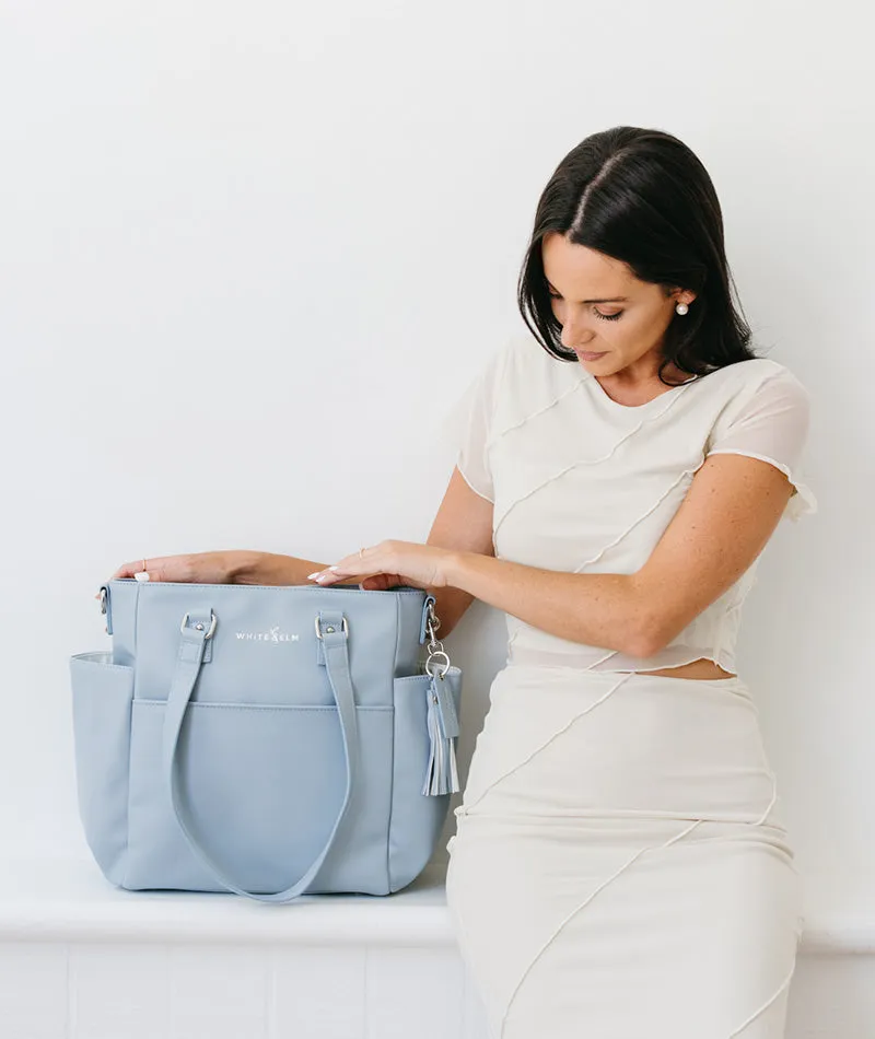 Carina Tote Bag - Ice Blue - [OUTLET FINAL SALE]