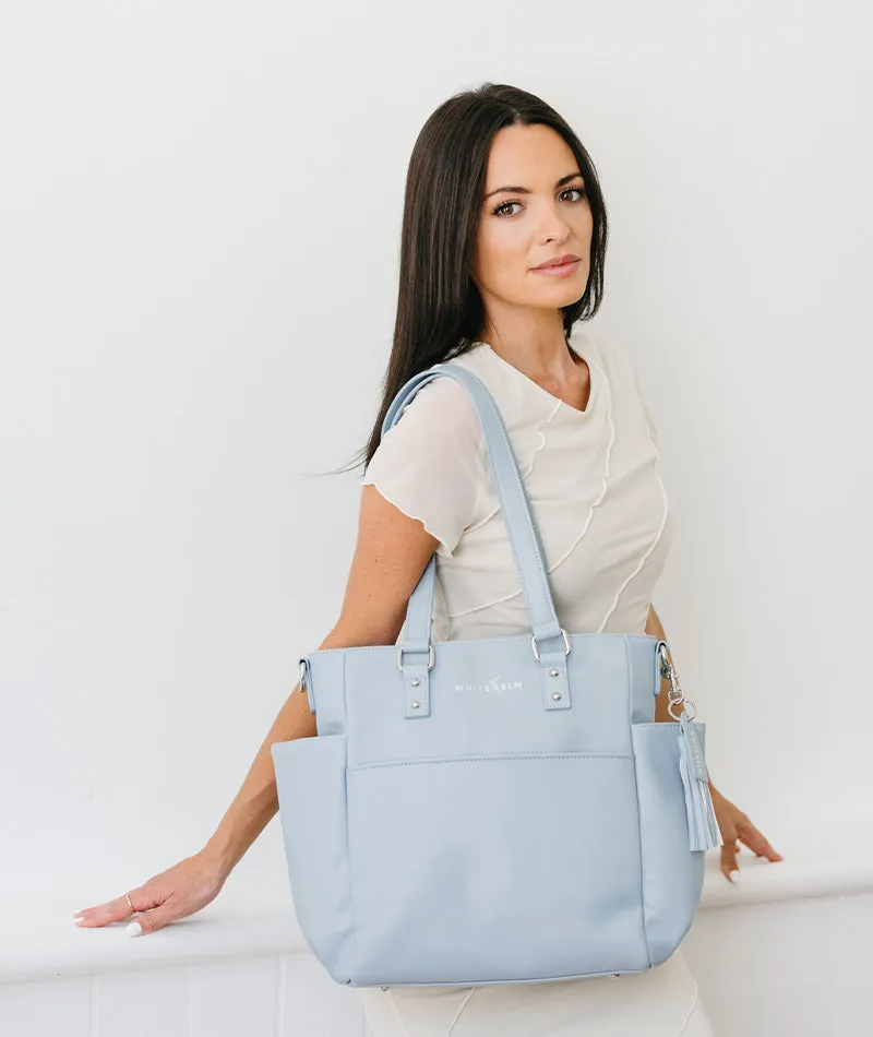 Carina Tote Bag - Ice Blue - [OUTLET FINAL SALE]