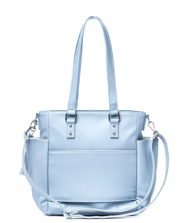 Carina Tote Bag - Ice Blue - [OUTLET FINAL SALE]