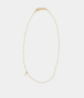 CASABLANCA NECKLACE- WHITE