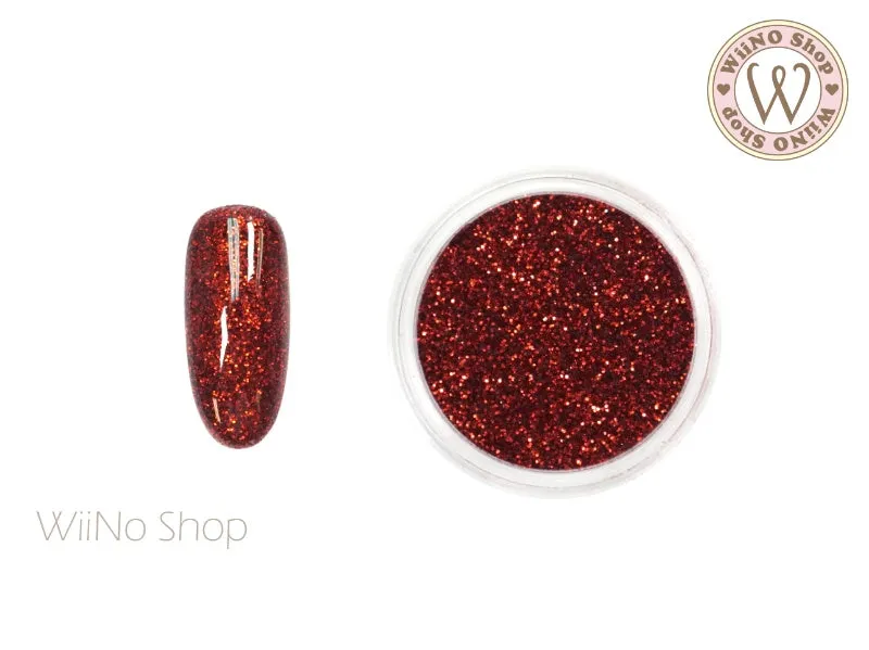 Cherry Red Glitter Dust (B61)