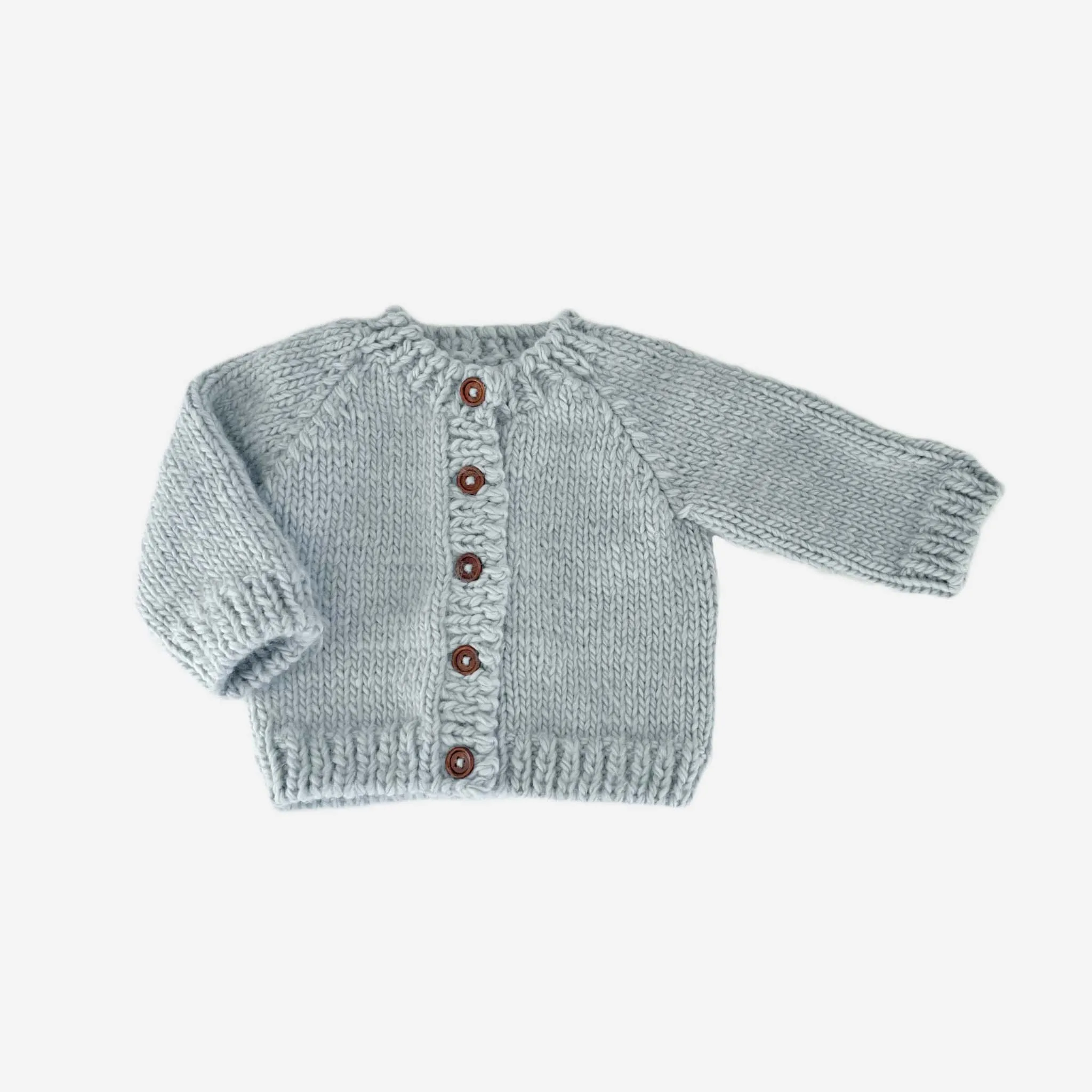 Classic Cardigan-Bowie Grey