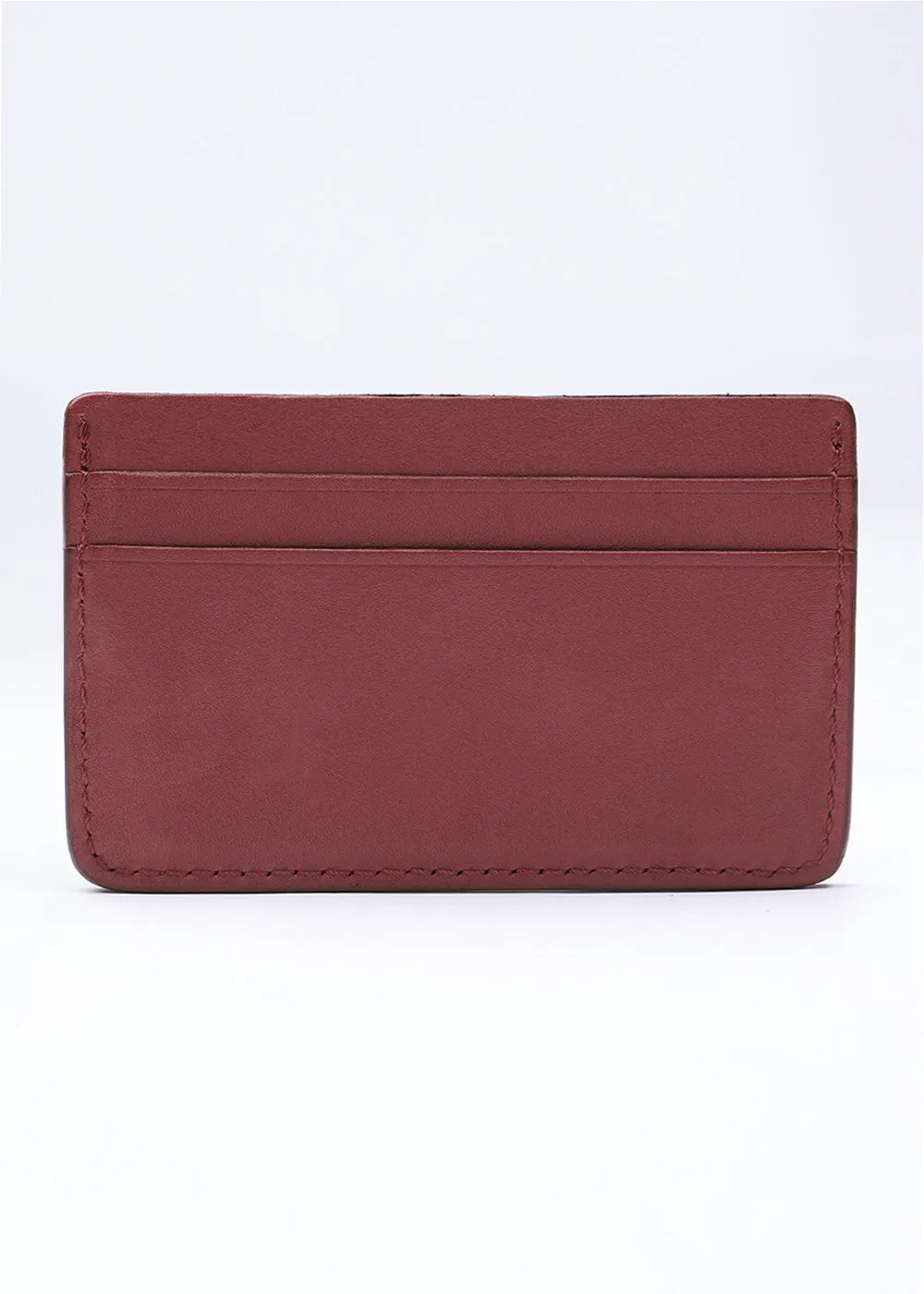 Crimson Red Card Holder