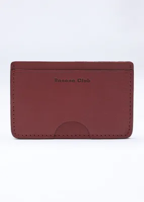 Crimson Red Card Holder