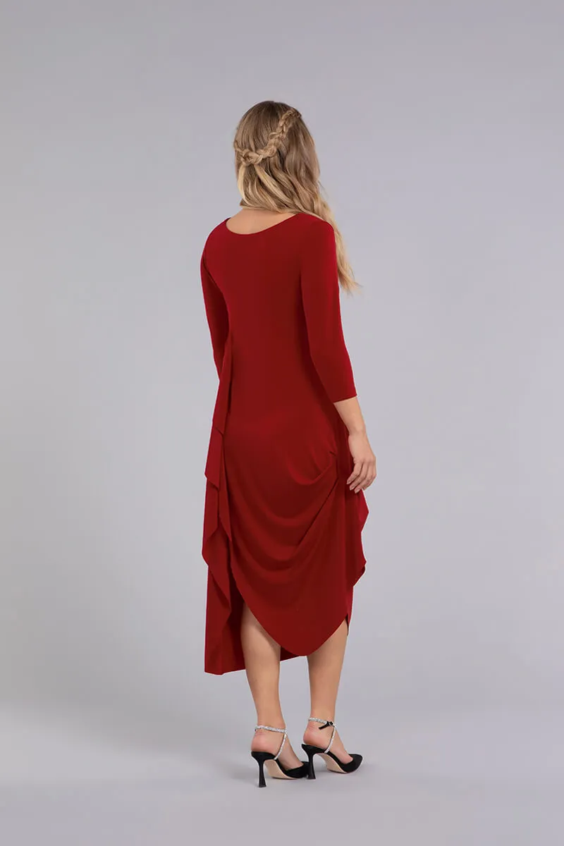 Drama Dress | Red