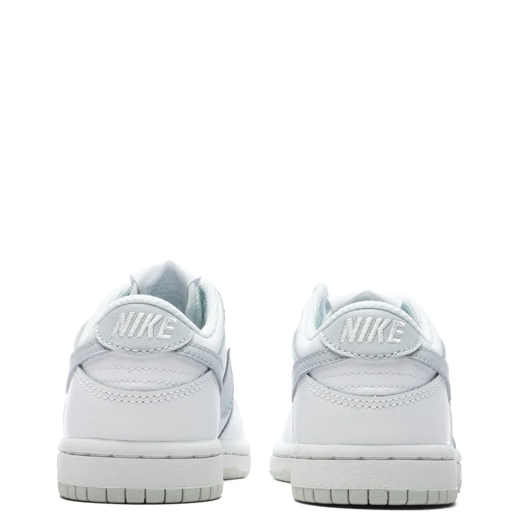 Dunk Low (PS) - White/Pure Platinum/White