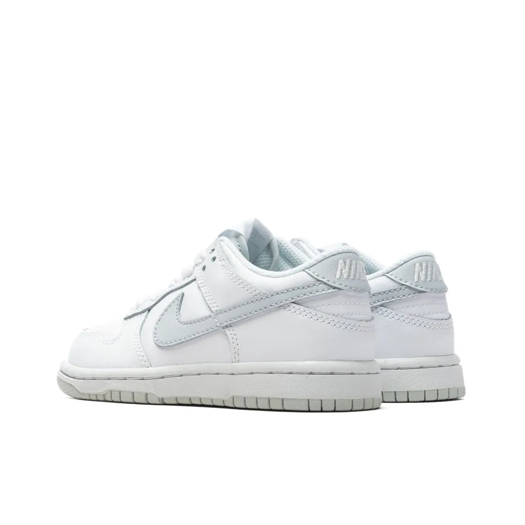 Dunk Low (PS) - White/Pure Platinum/White