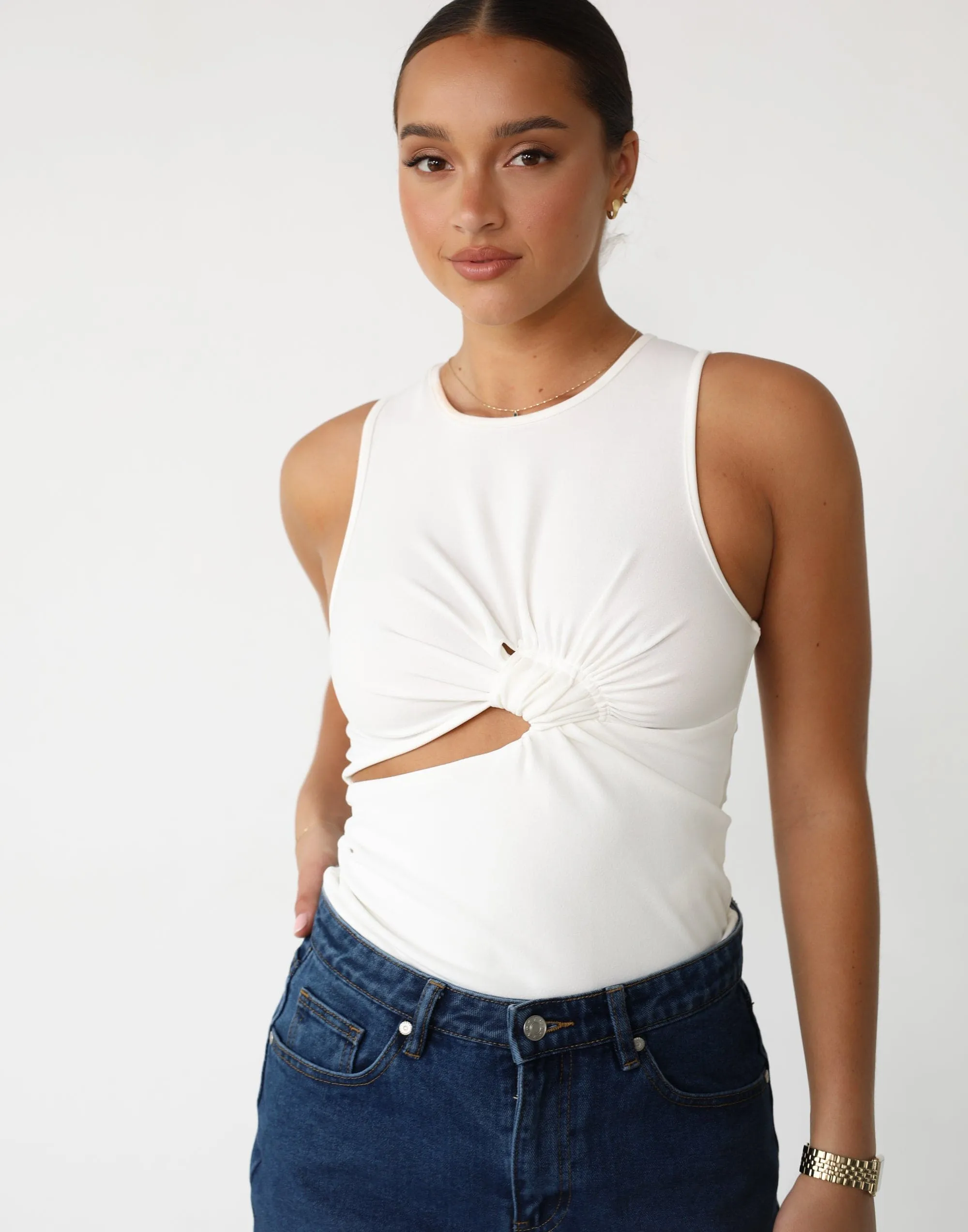 Edith Bodysuit (White)