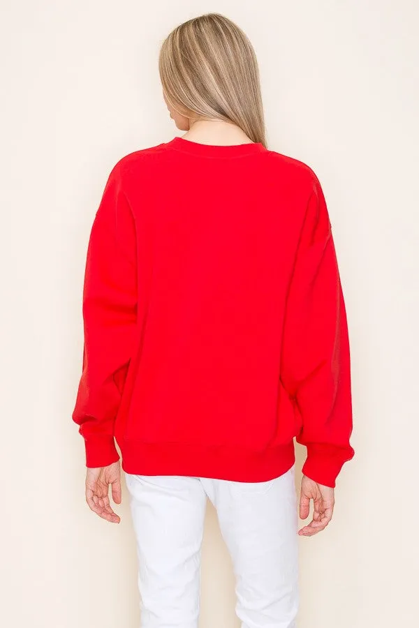 Everyday Sweatshirt - Red