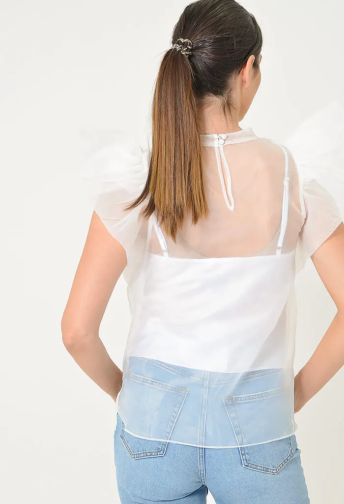 Kaycee Top-White