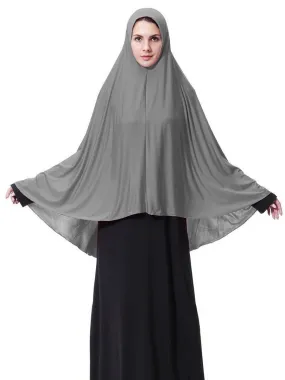 Lycra Silver Grey Jilbab