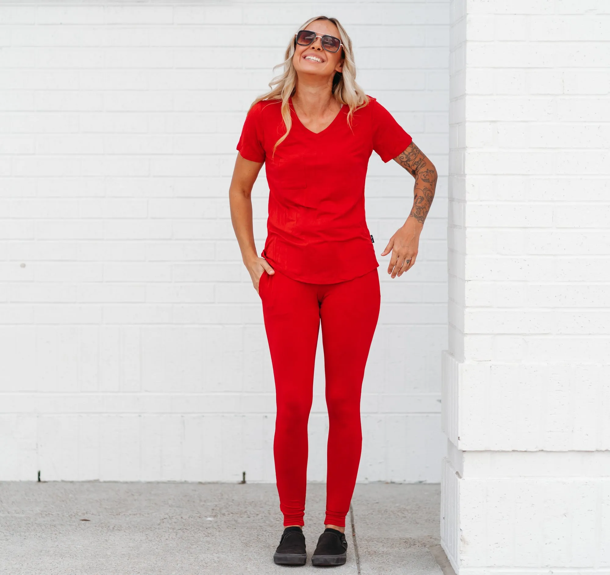 MAMA JOGGERS- Red