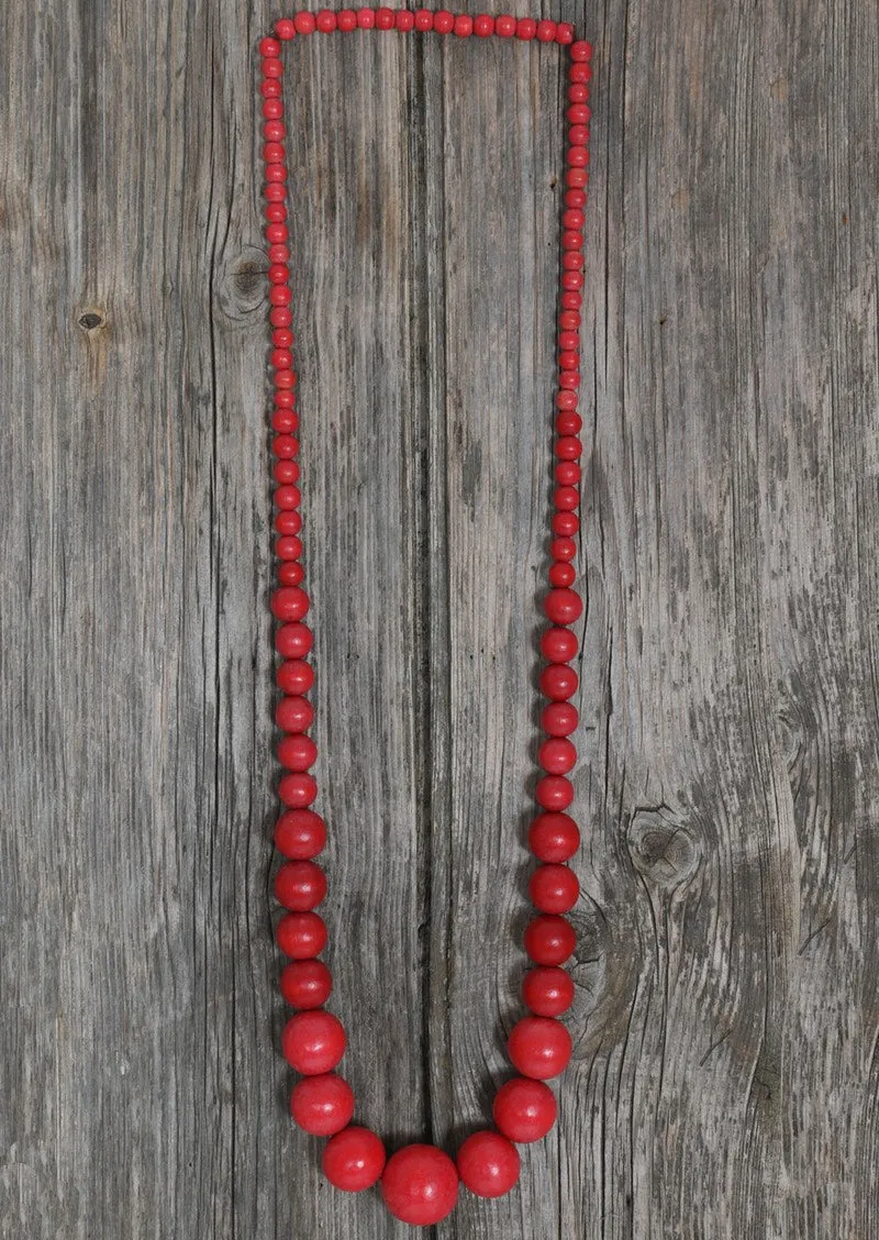 Mandy Necklace Red