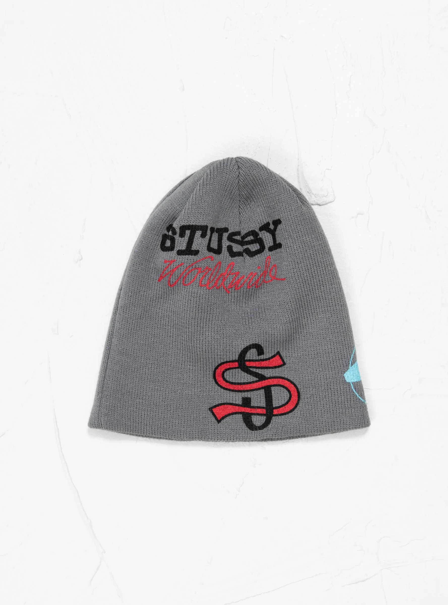 Mixed Logo Skullcap Grey