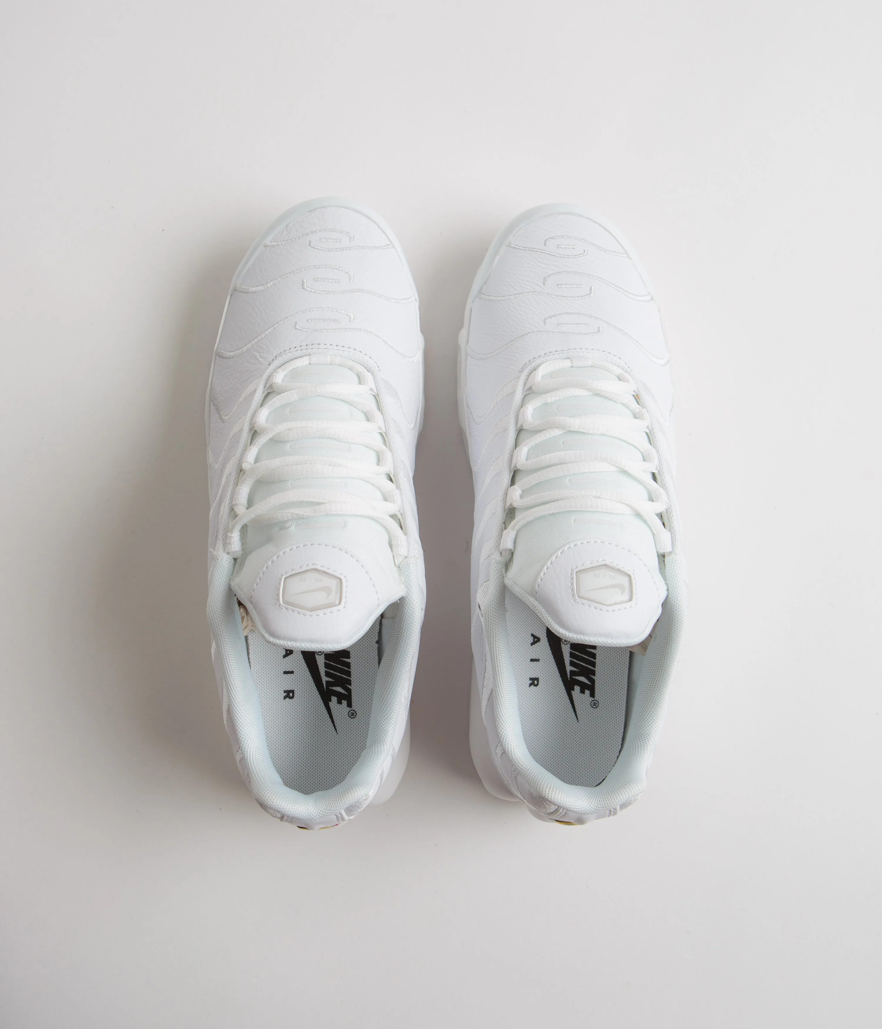 Nike Air Max Plus Shoes - White / White - White