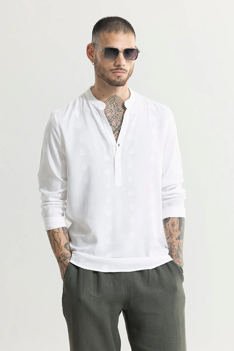 Octus White Kurta