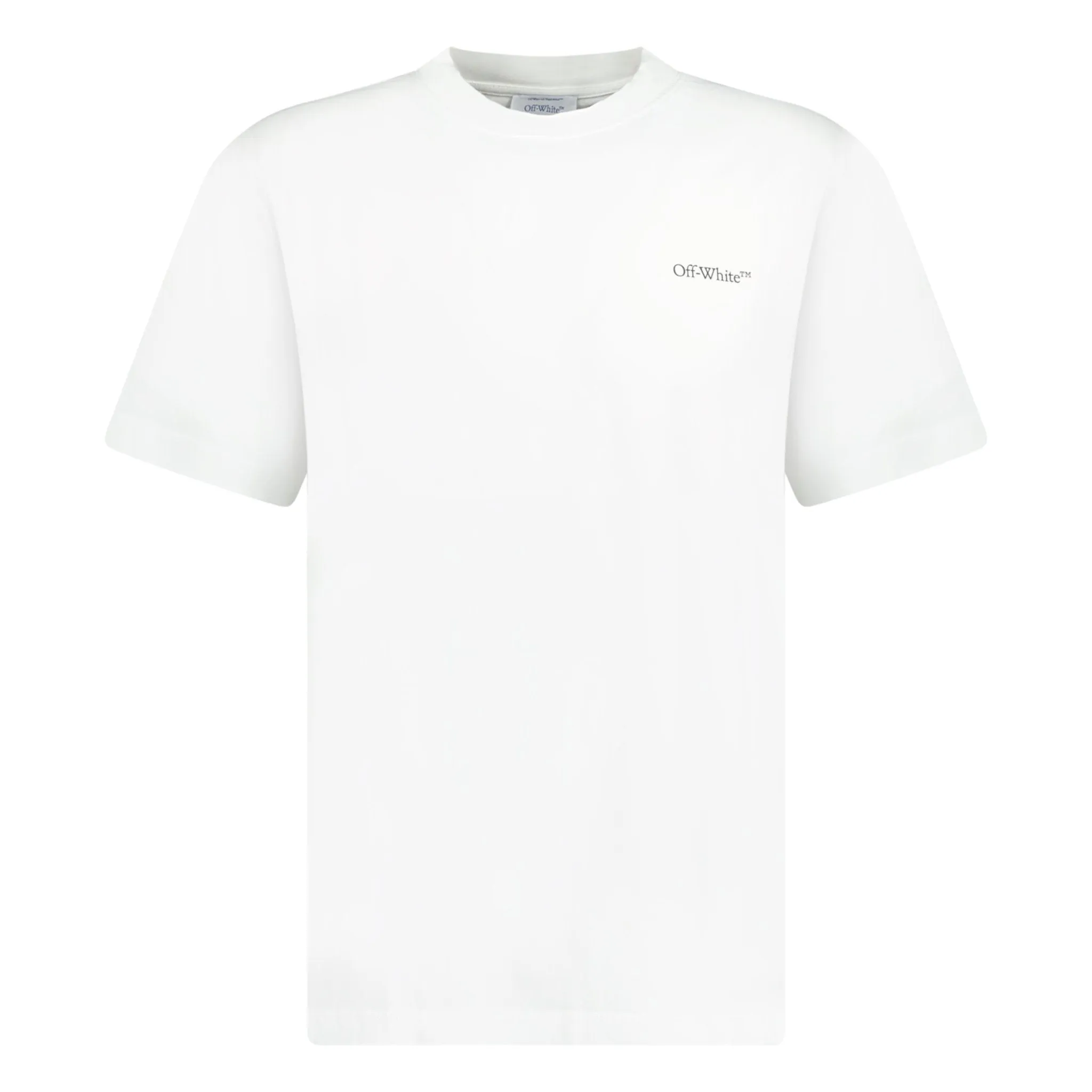 OFF-WHITE SCRATCH ARROW SLIM T-SHIRT WHITE