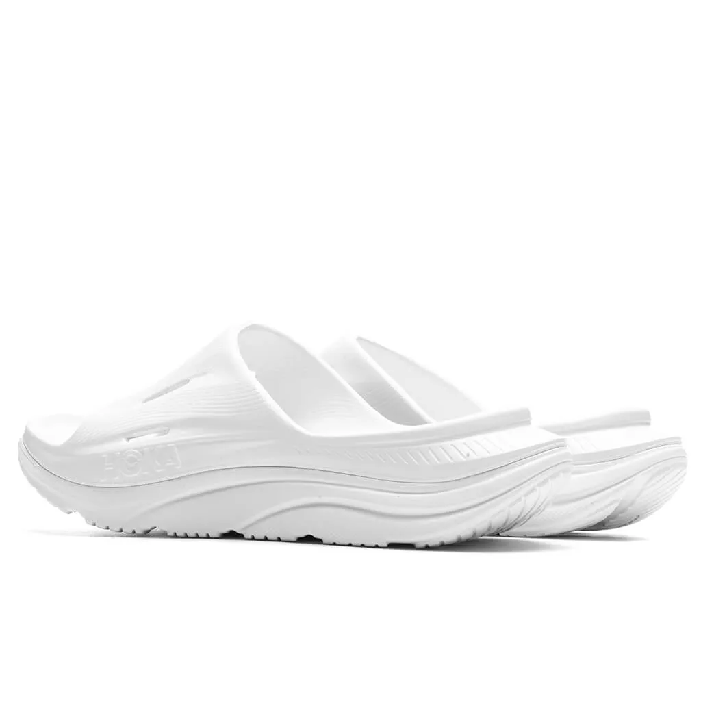 Ora Recovery Slide 3 - White/White