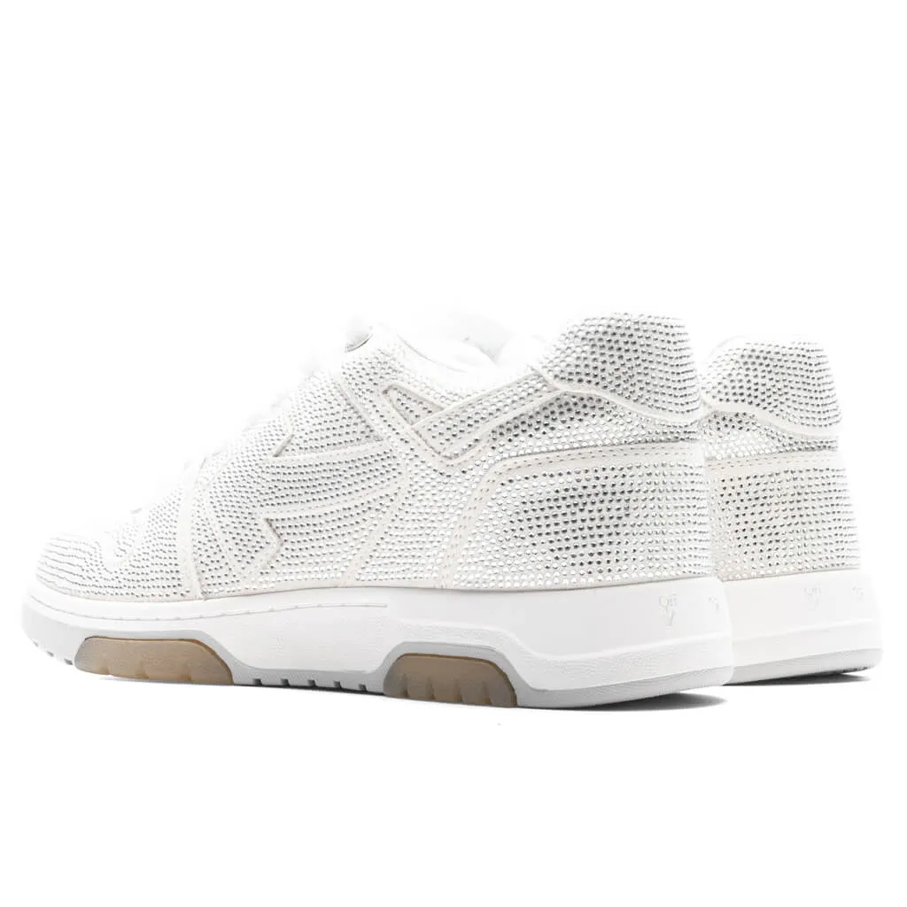 Out of Office Strass - White/White