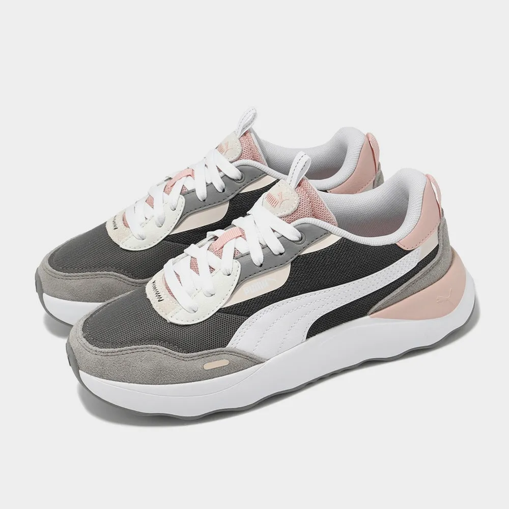 Puma Women's Runtamed Platform Sneaker Grey/white/pink _ 181400 _ Grey