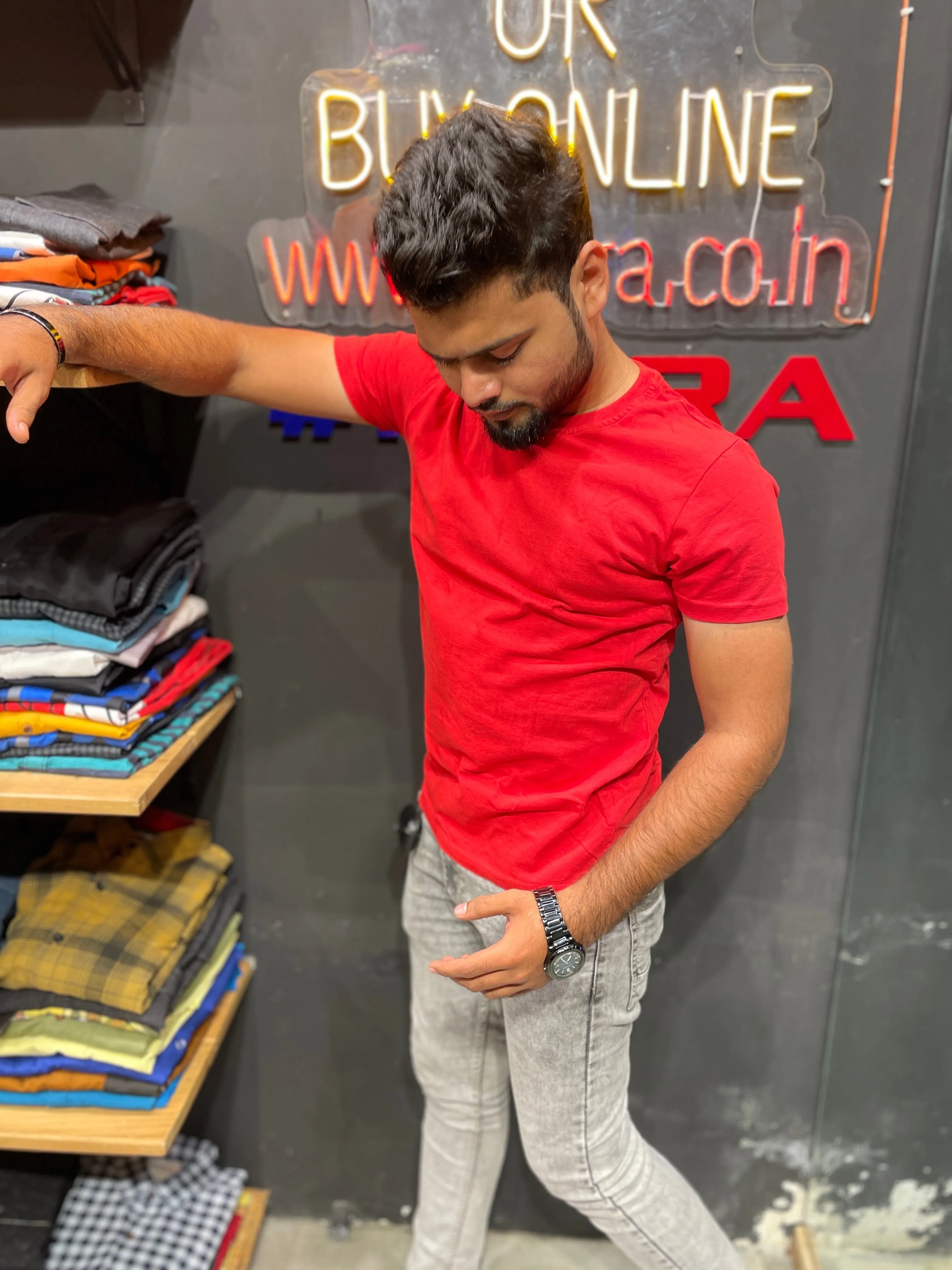 Red Basic Tshirt