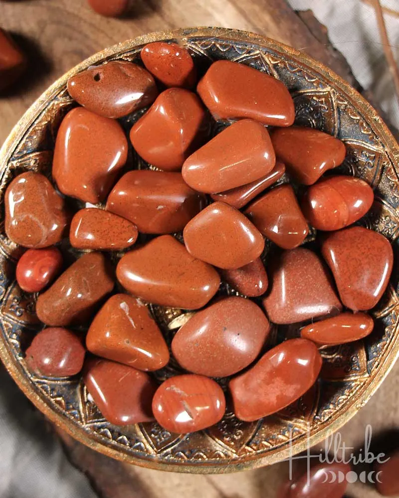 Red Jasper Tumbled