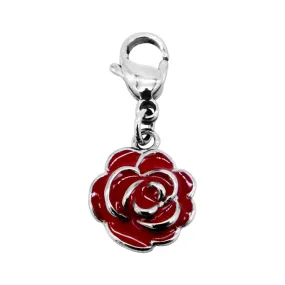 Red Rose Charm