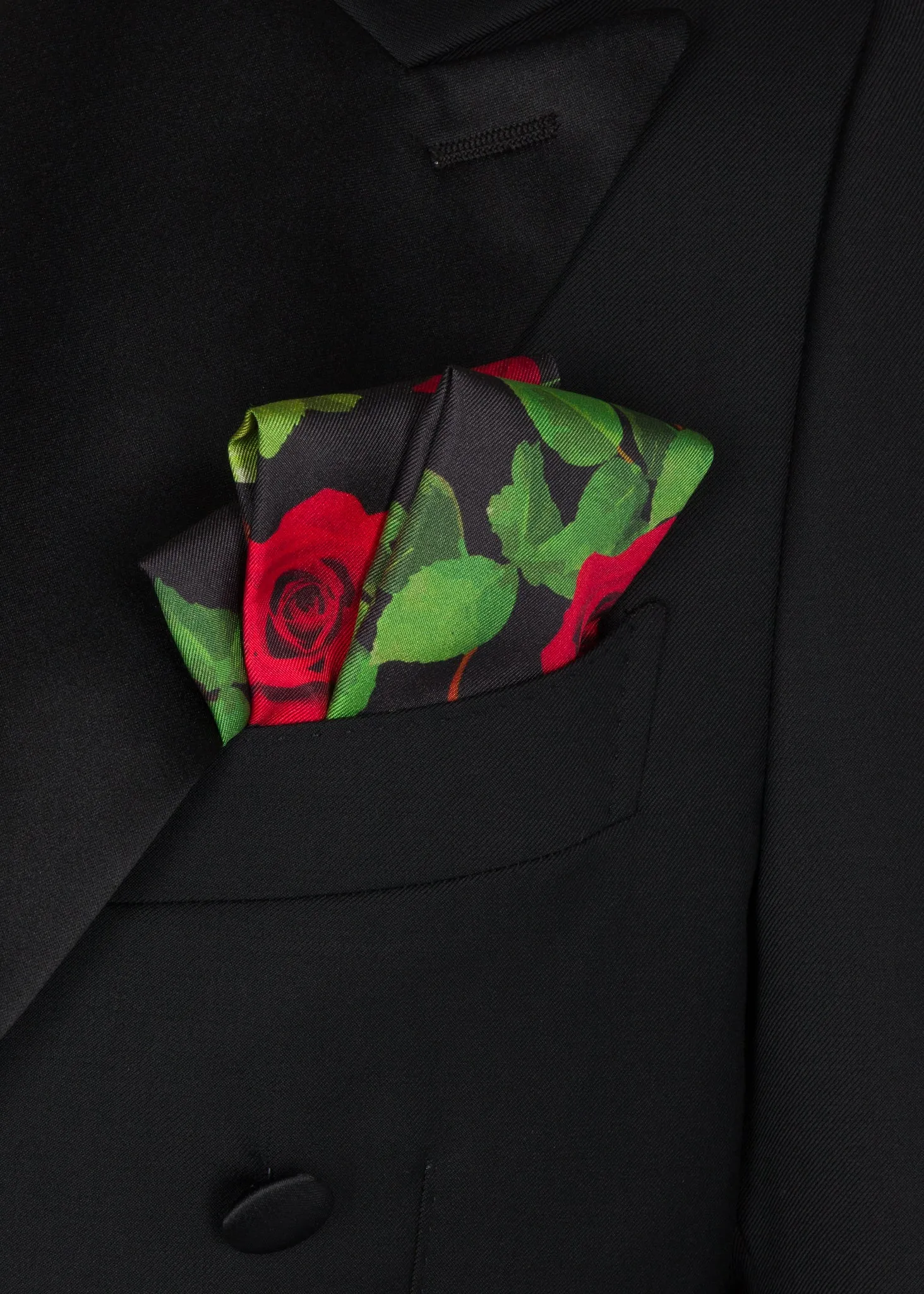 Red Roses Handkerchief