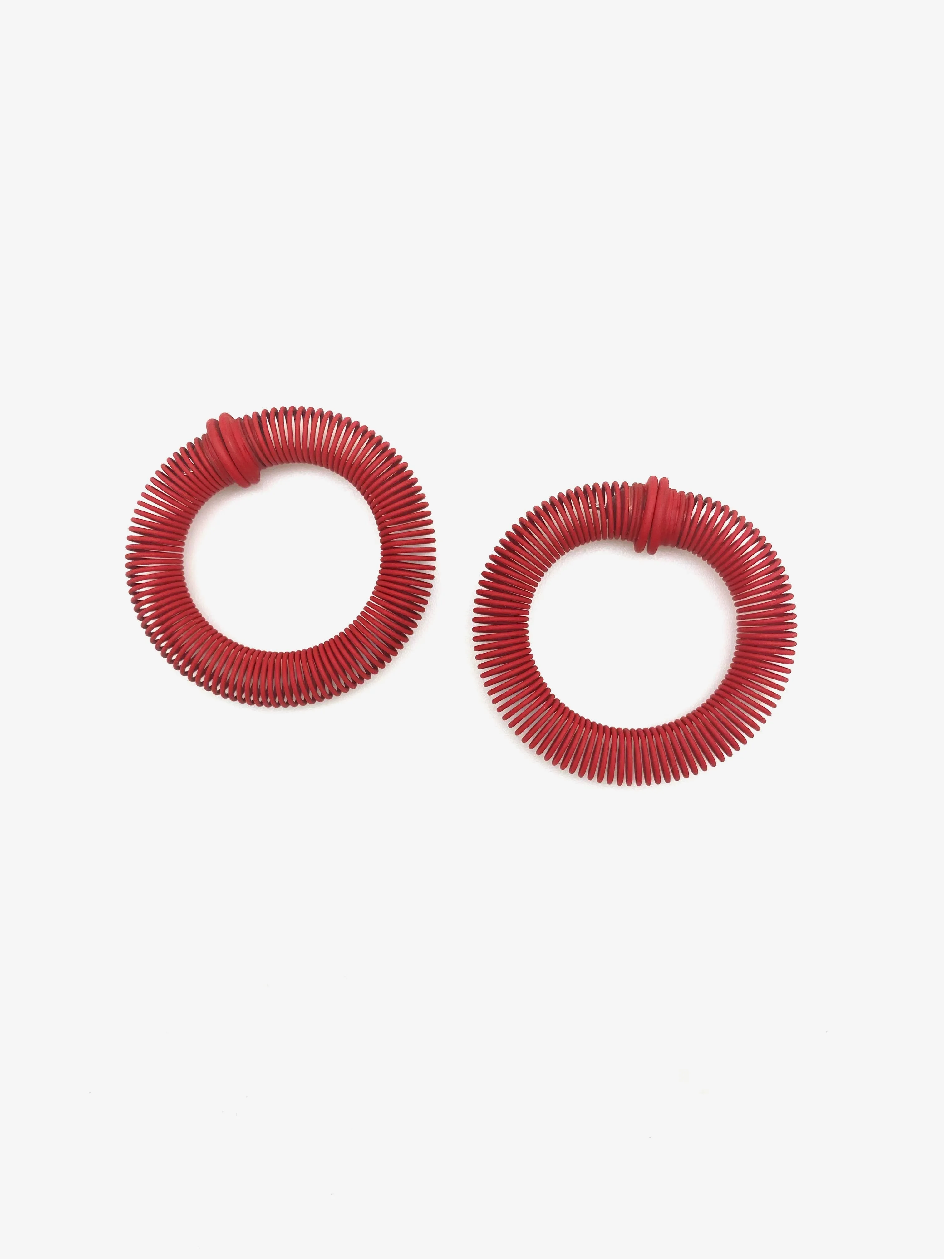 Red Slinky Hoops