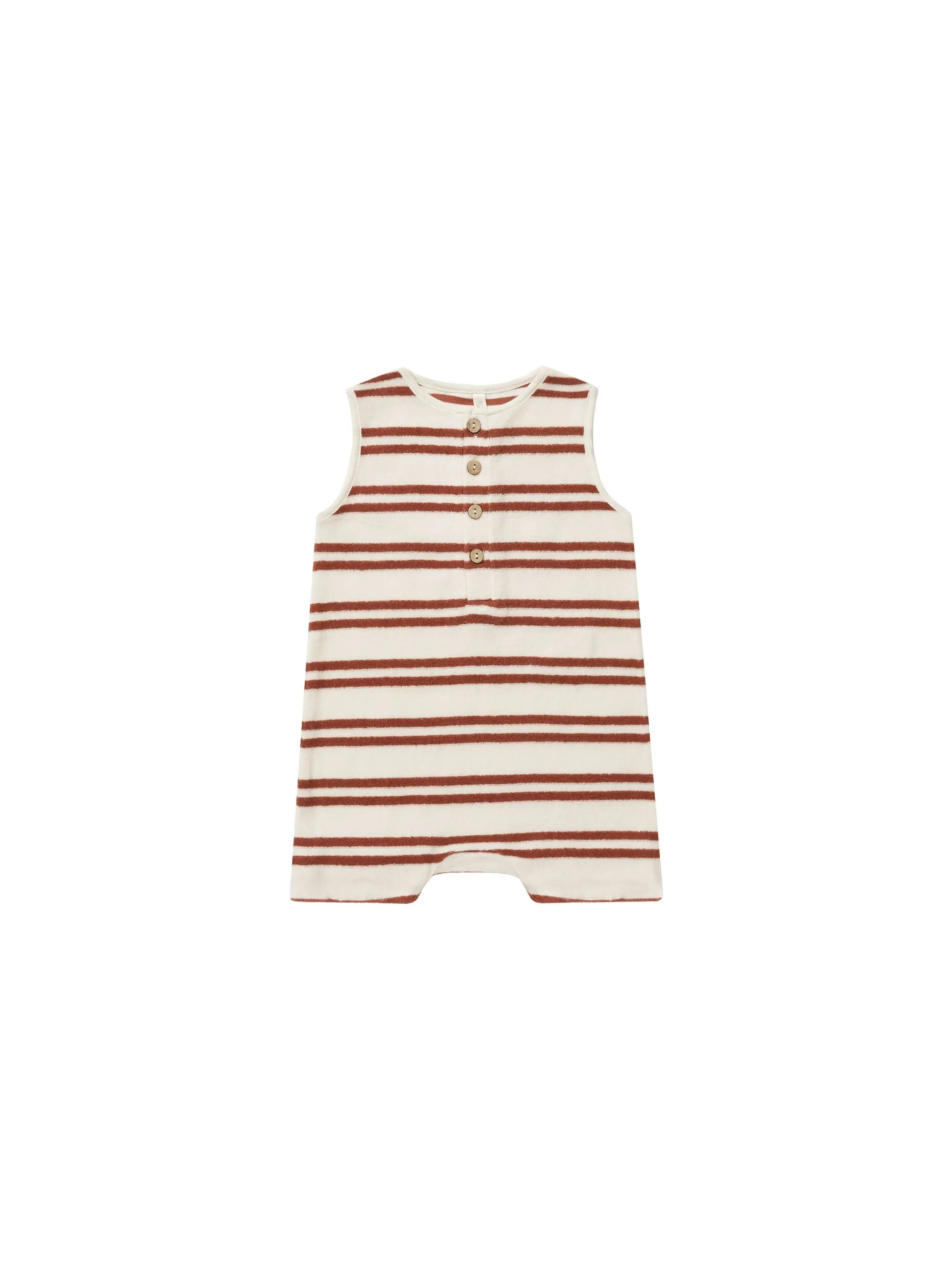 Rylee & Cru - Red Stripe Davis Romper